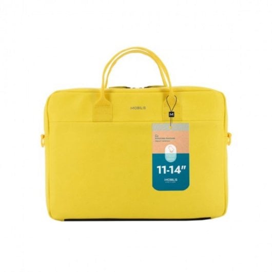 Estuche Mobilis Origine 2 Unisex 14'' Amarillo Poliuretano Estuche para dama