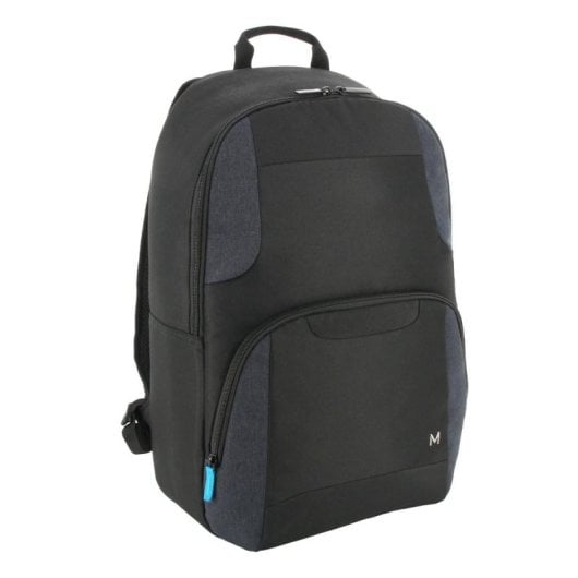 Mochila Mobilis The One Basic 17" Poliéster Negro/Marina Resistente al Agua 25L Unisex