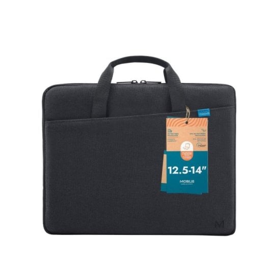 Maletín Mobilis 025026 Polyester Schwarz Unisex 35,6 cm (14")
