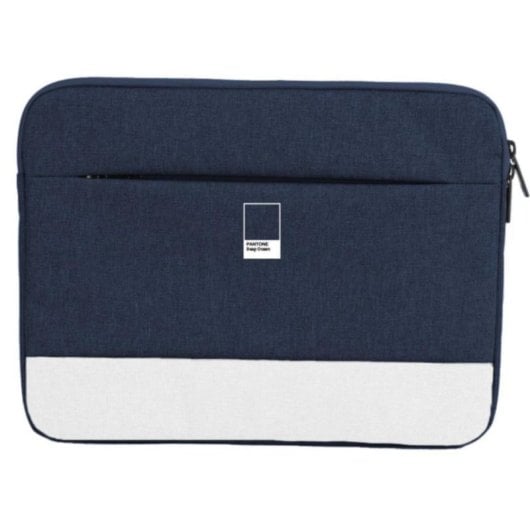 Funda Pantone KIT 15.6" Navy con ratón inalámbrico, poliéster, bolsillo frontal