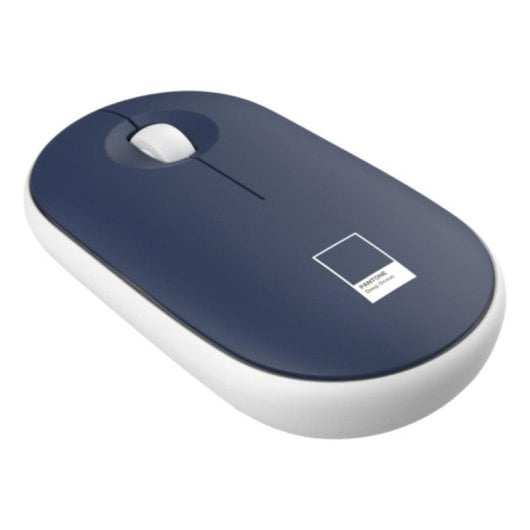 Funda Pantone KIT 15.6" Navy con ratón inalámbrico, poliéster, bolsillo frontal
