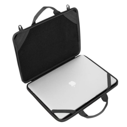 Funda Rivacase 5130 Protección Rígida 15,3" Monocromo Negro Unisex