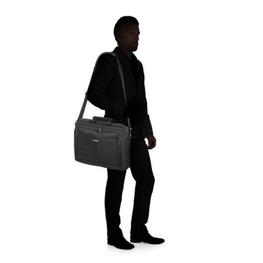 Maletín Samsonite Guardit 2.0 43,9 cm Schwarz Schultergurt Leicht
