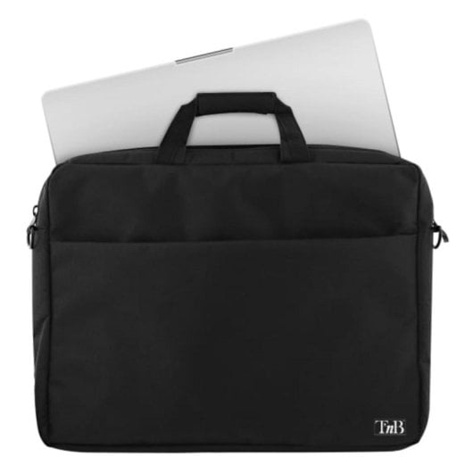 Funda T'nB MARSEILLE Nylon Nero 15.6" Universale con Tirante Rimovibile