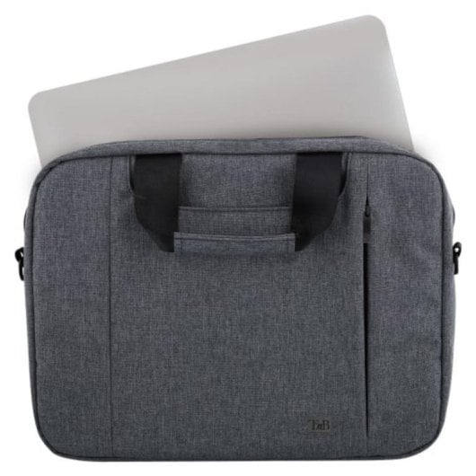 Capa Bandolera Universal T'nB NBANTI15 Cinzenta 15.6" Monocromática com Tirante para Ombro