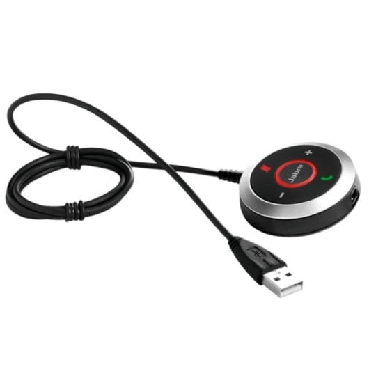 Unité de contrôle Jabra Evolve 40 avec câble USB, Audio, Alámbrico, Noir