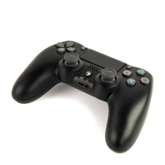 Gamepad Gembird JPD-PS4BT-02 Inalámbrico/Alámbrico Negro Bluetooth PS4/PC Doble Vibración LED