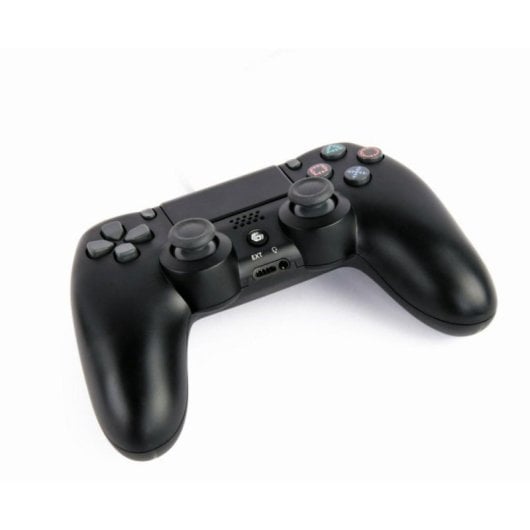 Gamepad Gembird JPD-PS4BT-02 Inalámbrico/Alámbrico Negro Bluetooth PS4/PC Doble Vibración LED