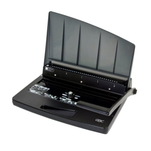 Encuadernadora GBC WireBind W15 Manual 125 Hojas Negro A4 Asa Transporte