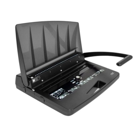 Encuadernadora GBC WireBind W15 Manual 125 Hojas Negro A4 Asa Transporte