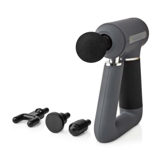 Massagepistole Nedis HCMSG300 6 Stufen 3200 RPM Lithium-Ionen Akku Grau