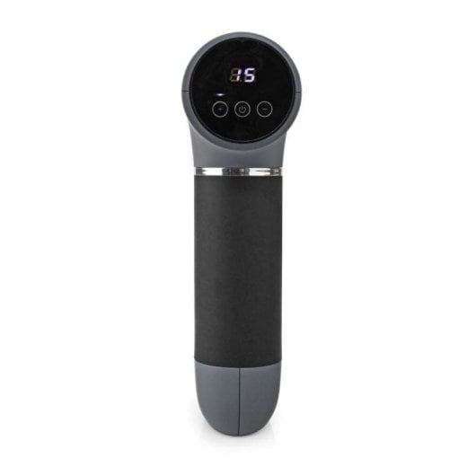 Massagepistole Nedis HCMSG300 6 Stufen 3200 RPM Lithium-Ionen Akku Grau