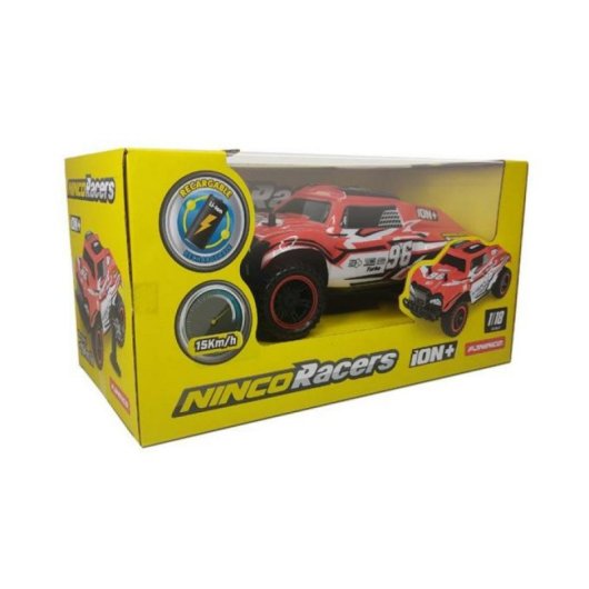 Monster truck NINCO Nincoracers Ion+ 1:18 Motor eléctrico 15km/h Suspensión 4 ruedas Li-Ion