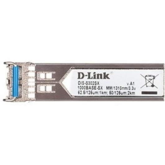 Transceptor SFP D-Link DIS‑S302SX 1000 Mbit/s mini-GBIC SX 20km Multimodo Industrial