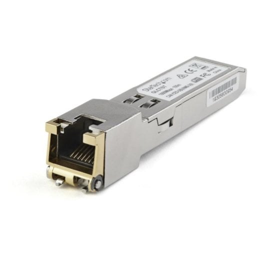 Transceptor SFP Dell EMC SFP1GTEMCST RJ-45 1Gbps Cobre 100m Hot-Swap Plata