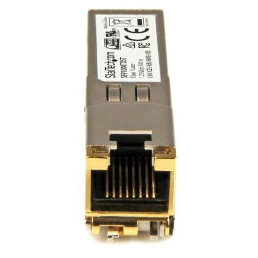 Transcepteur SFP StarTech SFP1000TXST 1000BASE-TX 100m Câble Cuivre RJ45 Silver