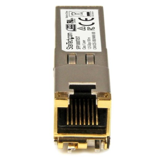 Transcepteur SFP StarTech SFP1000TXST 1000BASE-TX 100m Câble Cuivre RJ45 Silver