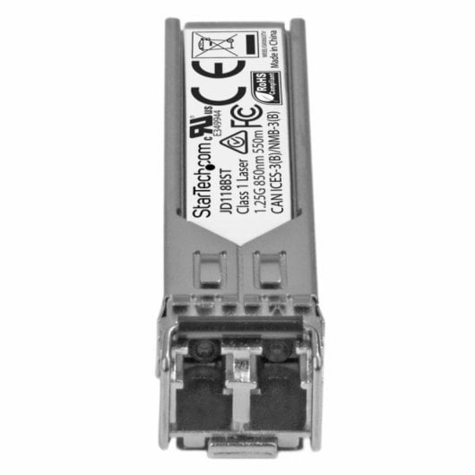 Módulo Transceptor SFP StarTech JD118BST Fibra Multimodo 1000BASE-SX LC 550m 1,25Gbps DDM