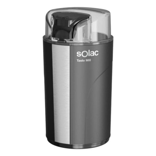 Molinillo Solac S90800400 Triturador Acero Inoxidable 70g 200W 10 Tazas Sin BPA