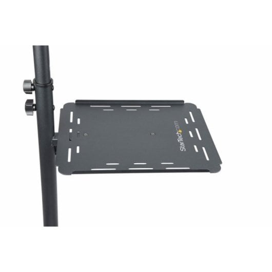 StarTech ADJPROJCART Carro Suporte Móvel para Portátil e Projetor com Altura Ajustável e 2 Estantes Aço
