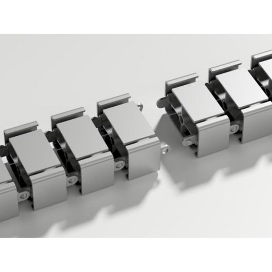 Pasacables Equip 650860 ABS Aluminio Gris 1300mm