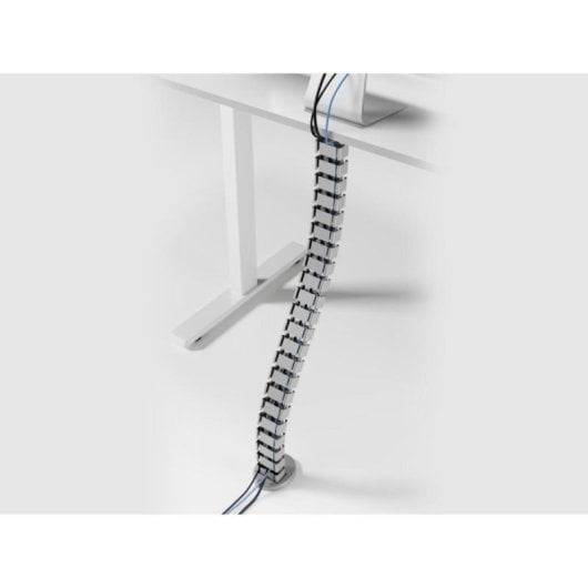 Pasacables Equip 650860 ABS Aluminio Gris 1300mm