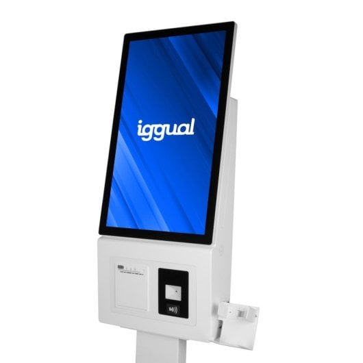 Kiosco interactivo iggual ORCHID KI-27 Intel Core i5 12ª Gen 8GB 256GB SSD 27" FHD Táctil Windows 11 Pro