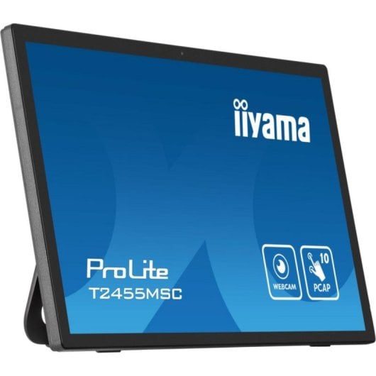Monitor Táctil iiyama T2455MSC-B1 24" IPS Full HD 10 Toques Antirreflejo VESA USB HDMI
