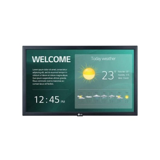Monitor profesional LG 22SM3G-B 21.5" IPS Full HD WiFi 16/7 Digital Signage