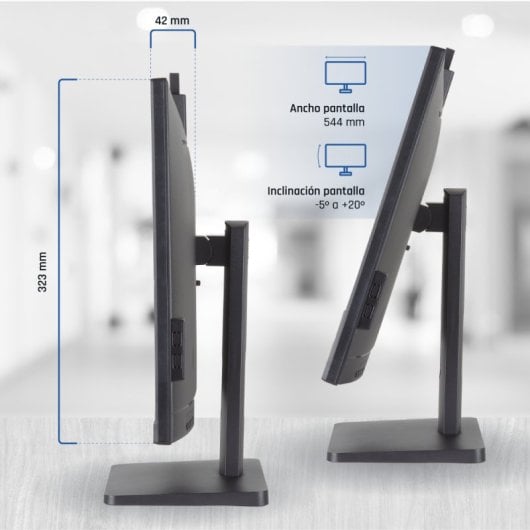 iggual ML24WC 23.8" LED IPS Full HD 100Hz Webcam