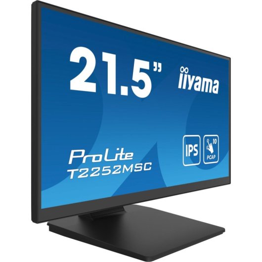 Monitor Touchscreen iiyama ProLite T2252MSC-B2 21,5" Full HD IPS LCD 5 ms Schwarz