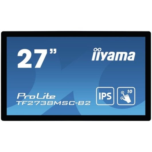 Monitor iiyama ProLite TF2738MSC-B2 27" 1920x1080 Full HD Multi-Touch Schwarz