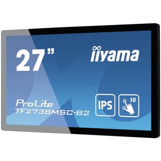 Monitor iiyama ProLite TF2738MSC-B2 27" 1920x1080 Full HD Multi-Touch Schwarz