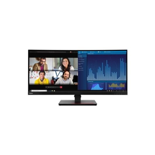 Monitor Lenovo ThinkVision P34w-20 34.1" WQHD Curvo IPS HDR 99% sRGB USB-C KVM Altavoces