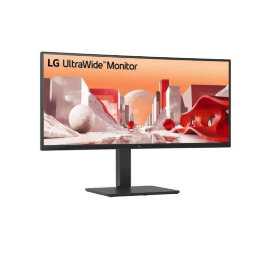 Monitor LG 34BA75QE-B 34" IPS Curvo 3440x1440 WQHD HDR10 USB-C 90W Altavoces KVM VESA