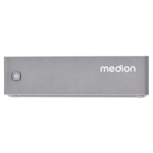 Mini PC MEDION S06e MD35340 Intel N100 4 núcleos, Wi-Fi 6, USB-C, VESA, Plata