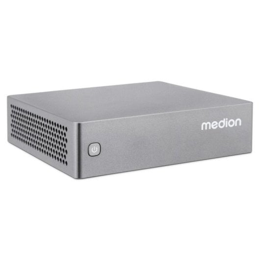 Mini PC MEDION S06e MD35340 Intel N100 4 núcleos, Wi-Fi 6, USB-C, VESA, Plata