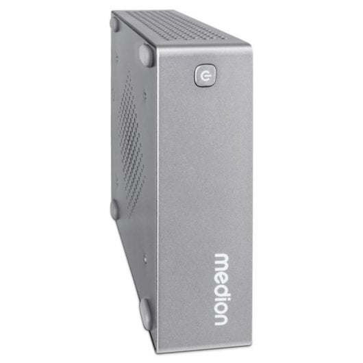Mini PC MEDION S06e MD35340 Intel N100 4 núcleos, Wi-Fi 6, USB-C, VESA, Plata