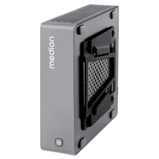 Mini PC MEDION S06e MD35340 Intel N100 4 núcleos, Wi-Fi 6, USB-C, VESA, Plata