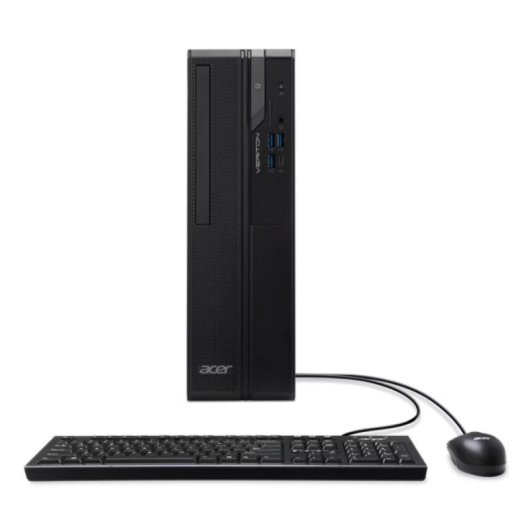 PC Acer Veriton 2000 i3-14100 8GB DDR5 256GB SSD Wi-Fi 6E Windows 11 Pro Negro