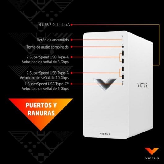 PC Victus by HP 15L AMD Ryzen 5 5600G/16GB/512GB SSD/NVIDIA RTX 3050