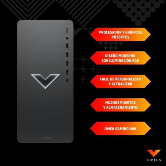 PC Victus by HP 15L AMD Ryzen 5 5600G/16GB/512GB SSD/NVIDIA RTX 3050