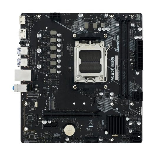 Carte Mère Biostar A620MS AMD Zócalo AM5 DDR5-SDRAM 128 Go micro ATX