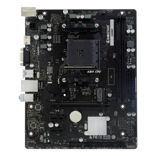Biostar A520MHP Motherboard Micro-ATX AM4 DDR4 PCIe M.2