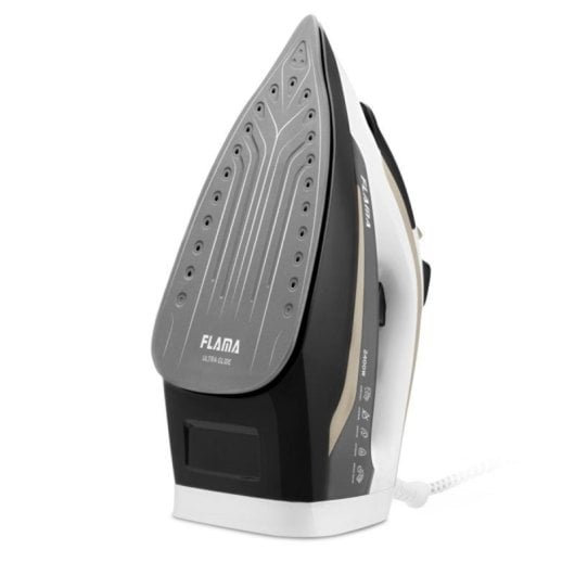 Bügeleisen Flama 5342FL Keramiksohle 2400W Dampfstärke 80 g/min Kabel 2m Bügeleisen Flama 5342FL Keramiksohle 2400W Dampfstärke 80 g/min Kabel 2m
