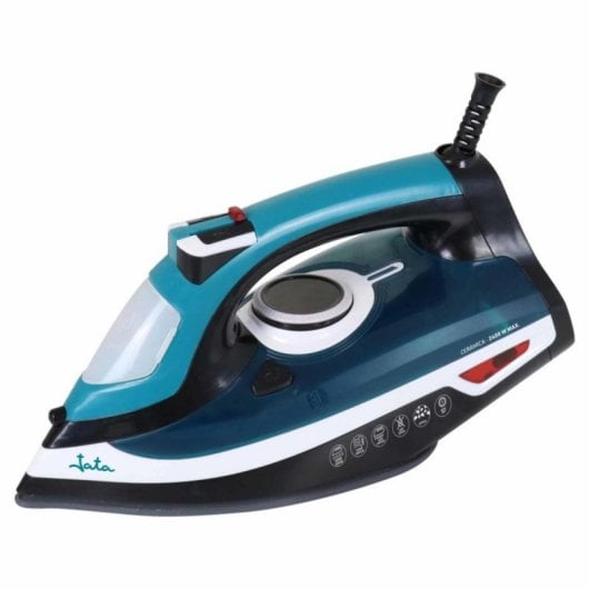 Plancha a vapor JATA JEPL1221 suela cerámica 2400W 160g/min antical apagado automático