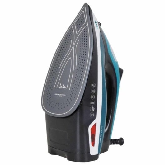 Plancha a vapor JATA JEPL1221 suela cerámica 2400W 160g/min antical apagado automático