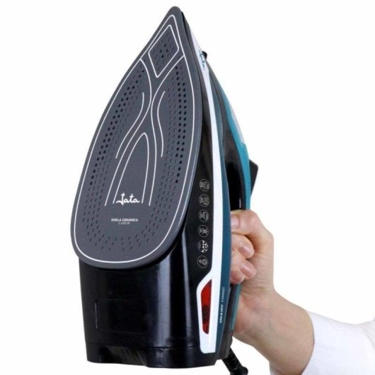 Plancha a vapor JATA JEPL1221 suela cerámica 2400W 160g/min