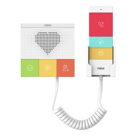 Interruptor inteligente Fanvil Y501W-Y Blanco Inalámbrico y alámbrico 6 botones 433MHz Pared