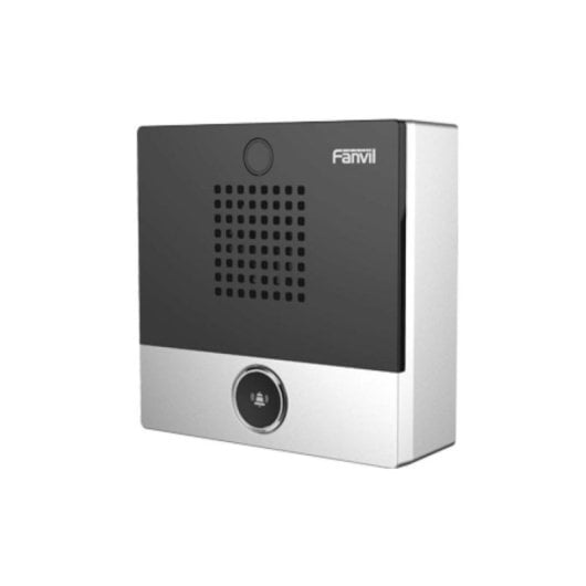 Intercomunicador Fanvil I10S Alámbrico 1 Botón IP54 Altavoz Negro Metálico Pared